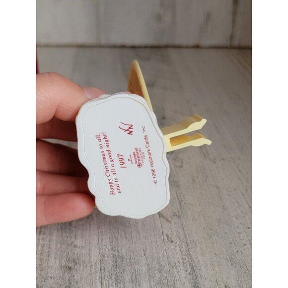 Hallmark happy Christmas to all! Vintage ornament Xmas - Picture 6 of 7